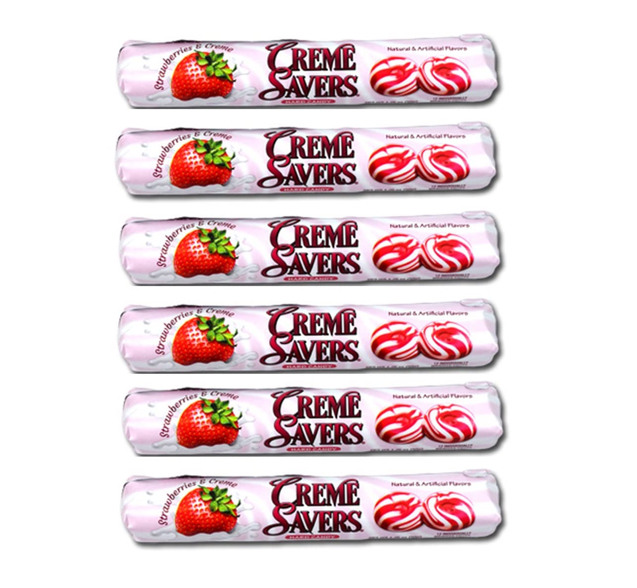 Creme Savers Strawberries and Creme Hard Candy