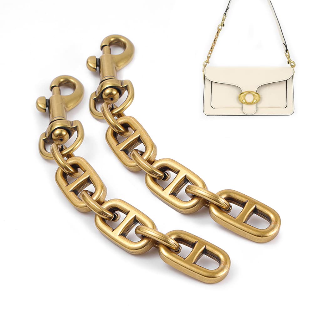 2 Pcs purse chain strap Bag Extender Chain Crossbody Purse Strap Straps