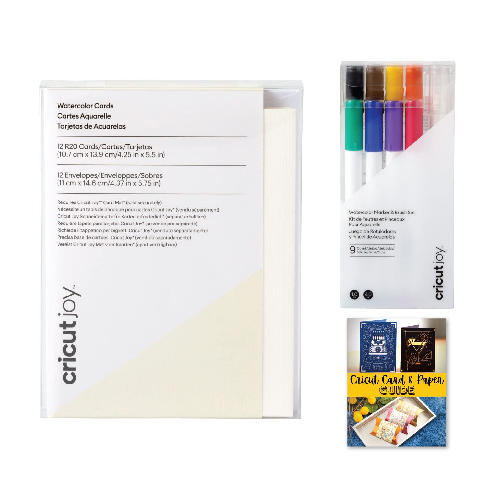 Cricut Joy™ Watercolor Marker & Brush Set (9 ct)