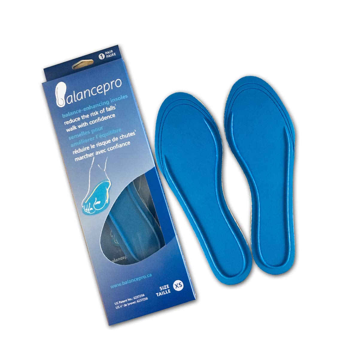 BalancePro Balance Enhancing Shoe Inserts for Men Patented Insoles for Fall  Prevention Ideal for Elderly Parkinson s Everyday Comfort - Size Medium  (8.5 9 10)