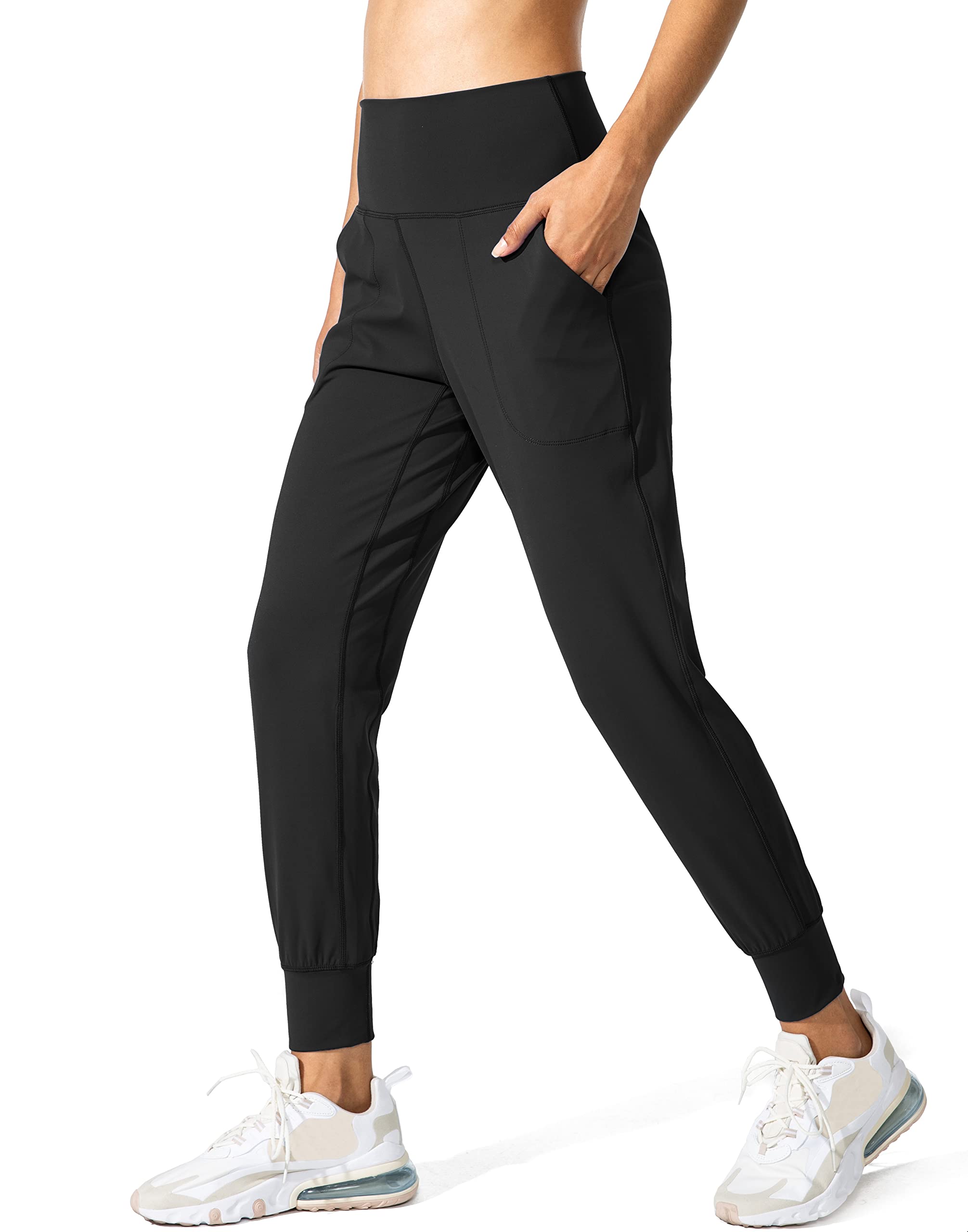 Highly Stretchy Elastic Waistband Pocket Yoga Leggings