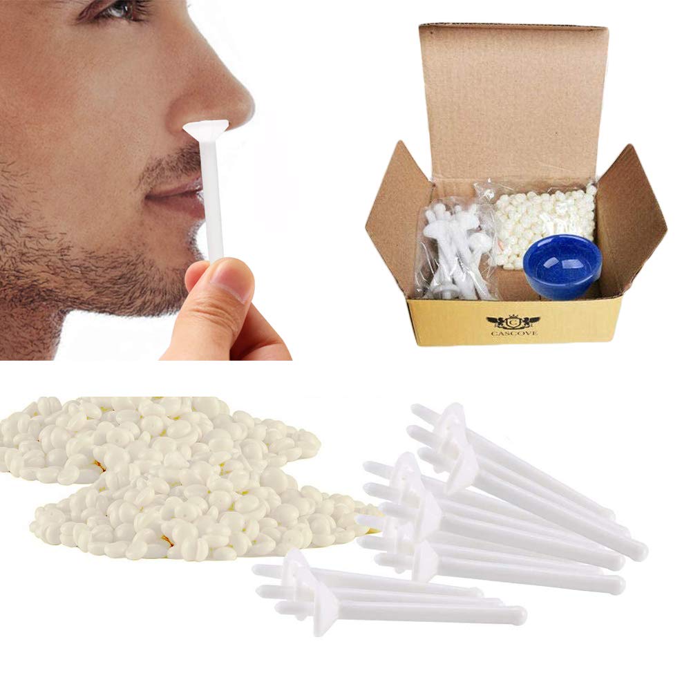 Nose Ear Hair Removal Wax Kit Painless Easy Mens Nasal Waxing