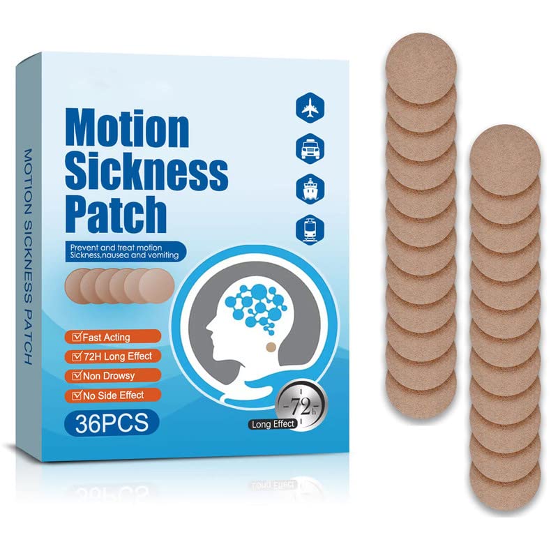 Motion Sickness Patches 36 Pack Sea Sickness Patch For Cruise Anti