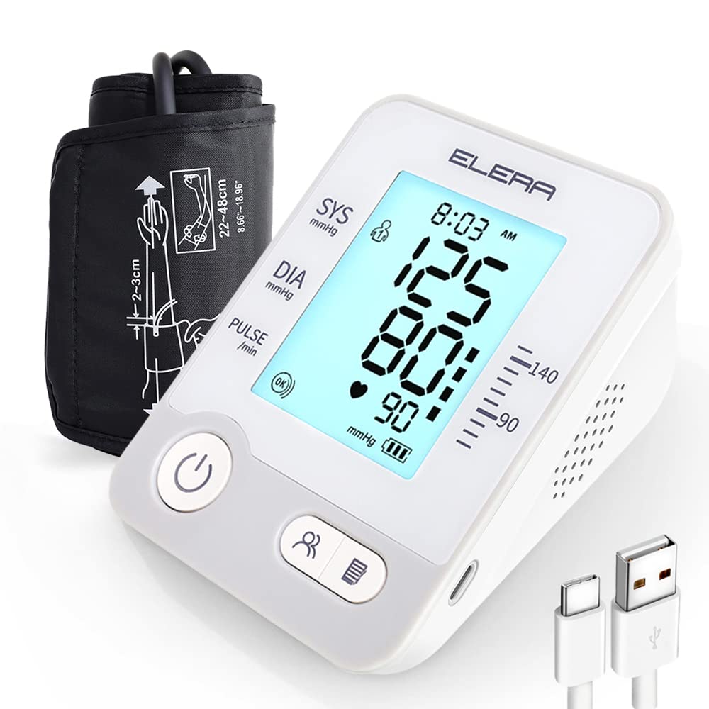Blood Pressure Monitor Automatic Arm Digital BP Cuff Pulse Machine