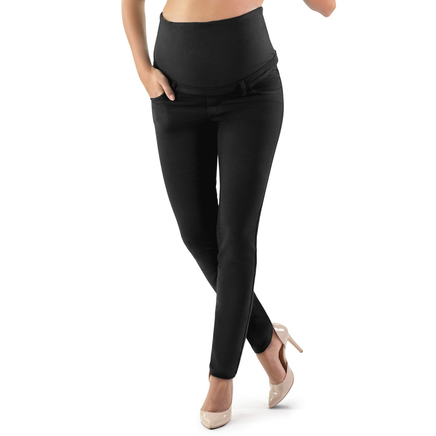 Over The Bump Bootcut Maternity Pant