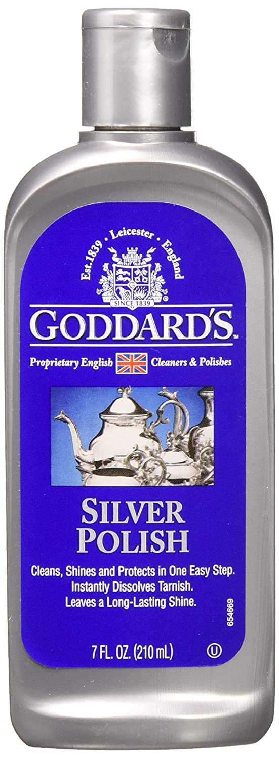 Goddard's Sterling Silver Polishing Cloth for Jewelry 100% English