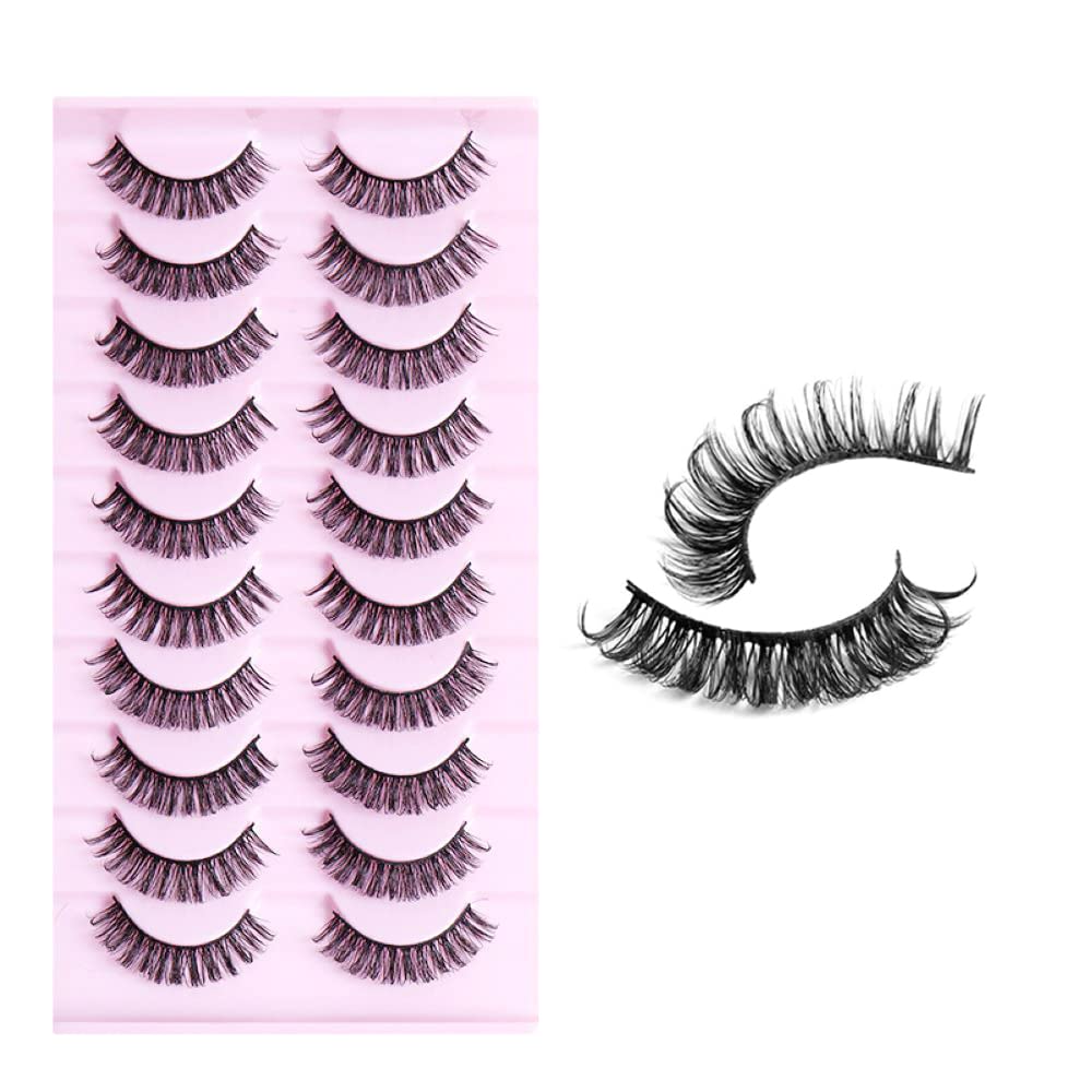 Kiss All Mine Lashes3d Mink Lashes 5/10 Pairs Dd Curl Russian