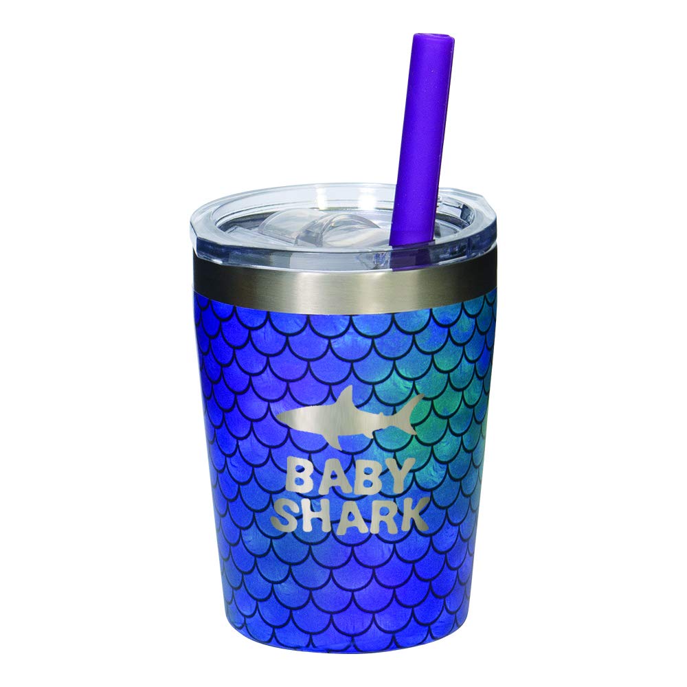 Baby Shark Baby Toddler Kid Stainless Steel Liquid Tumbler Cup