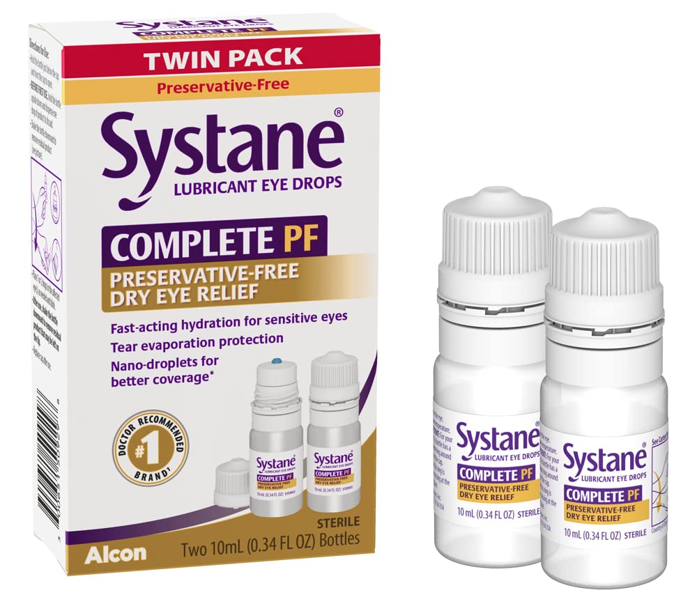 Systane COMPLETE PF MultiDose Preservative Free Dry Eye Drops 20ml