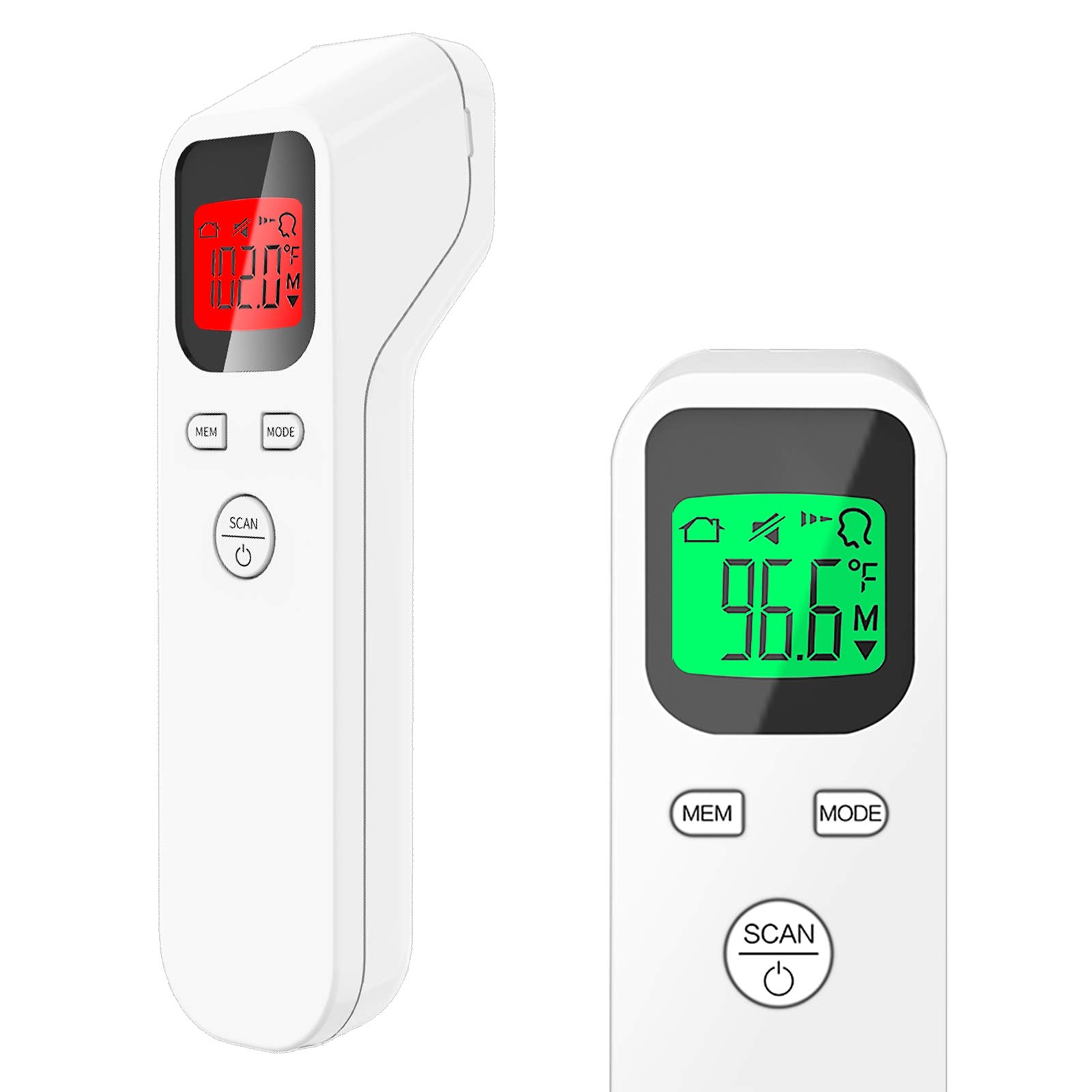 HUBERT® Touchless Infrared Forehead Thermometer