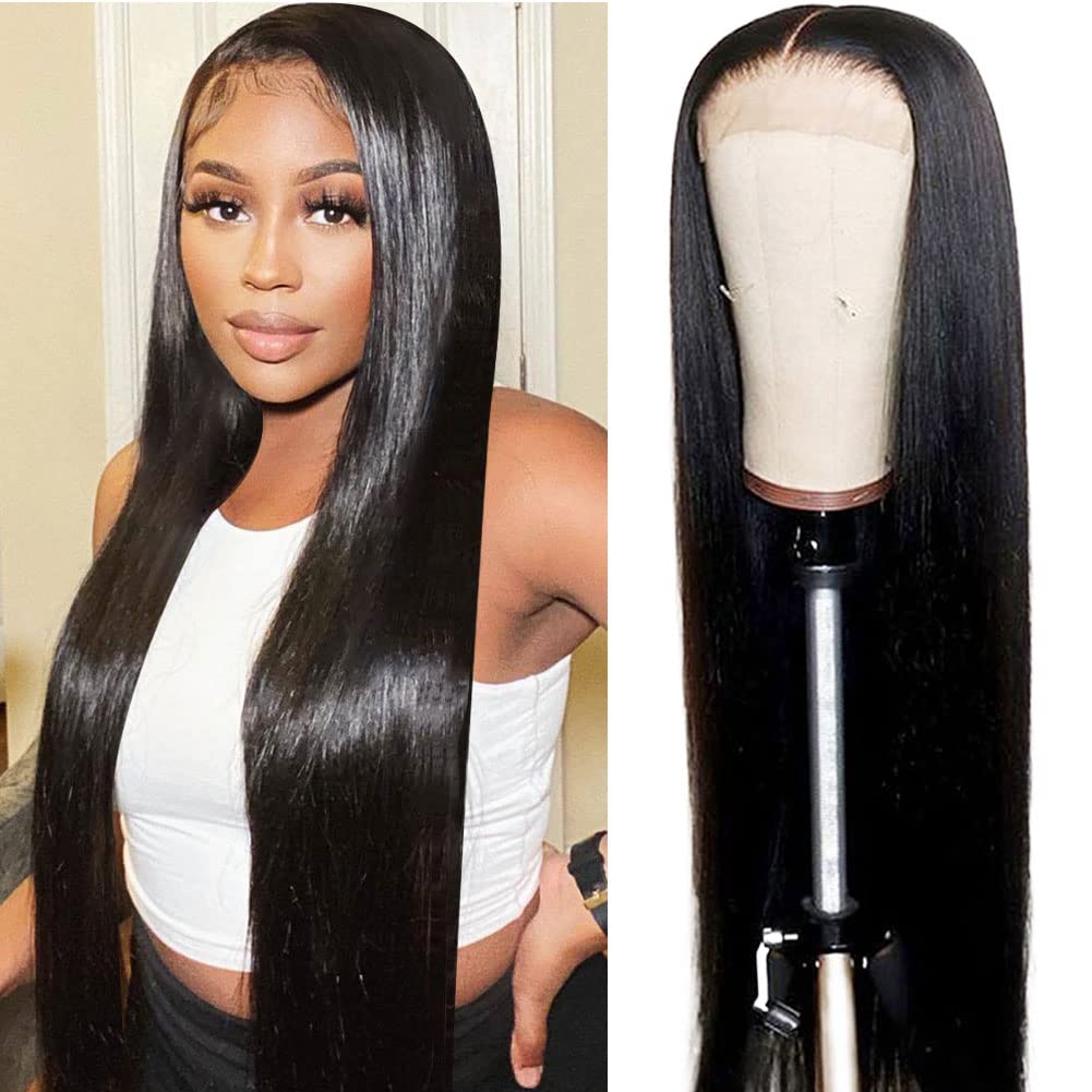 Straight 5x5 Lace Closure Brazilian Human Hair Swiss Lace Pre