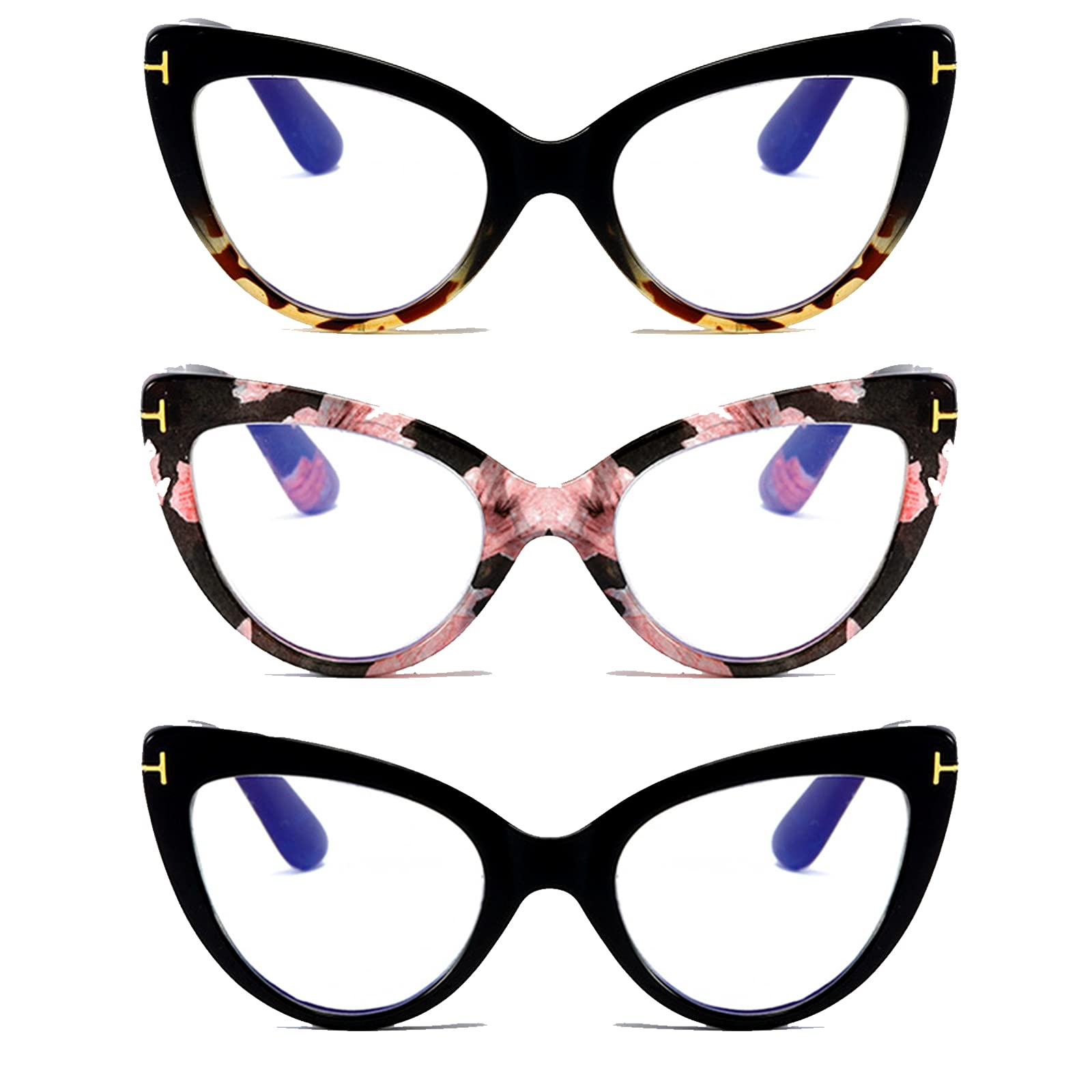 Cute Fashion Glasses Women, Anti Blue Light Cute Glasses