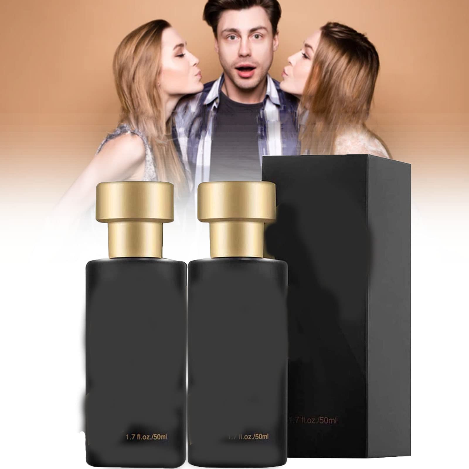 GEOBY Lure Her Perfume For Men, Neolure Perfume For Him, Feromonas Cologne  For Men, Lashvio Perfume For Men (2 PCS)