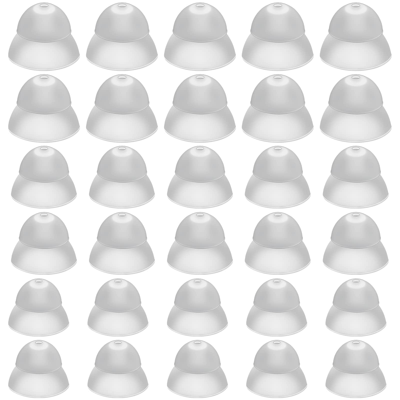 30 Packs Dome Hearing Aid Silicone Hearing Aid Domes Hearing Aid Power