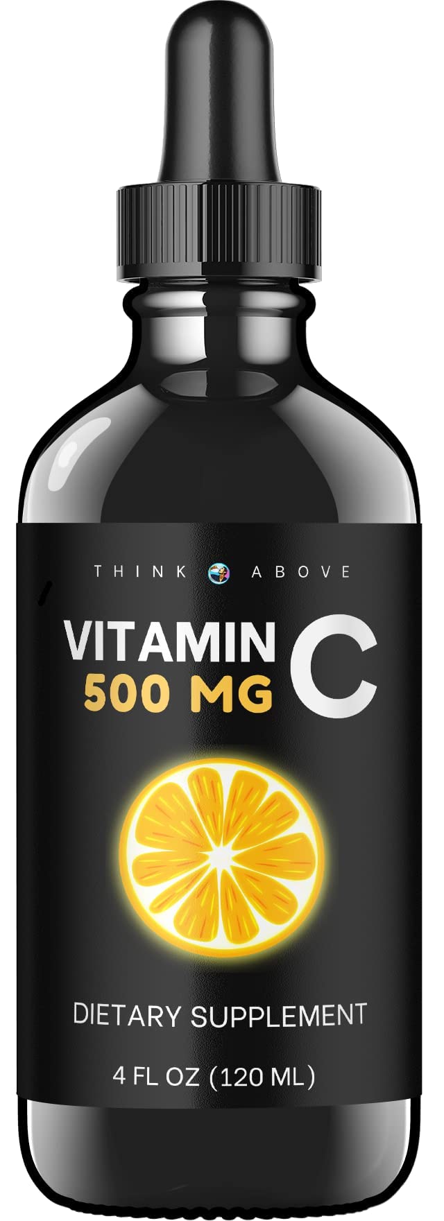 Think Above Liquid Vitamin C High Dose Vitamin C Drops for Adults