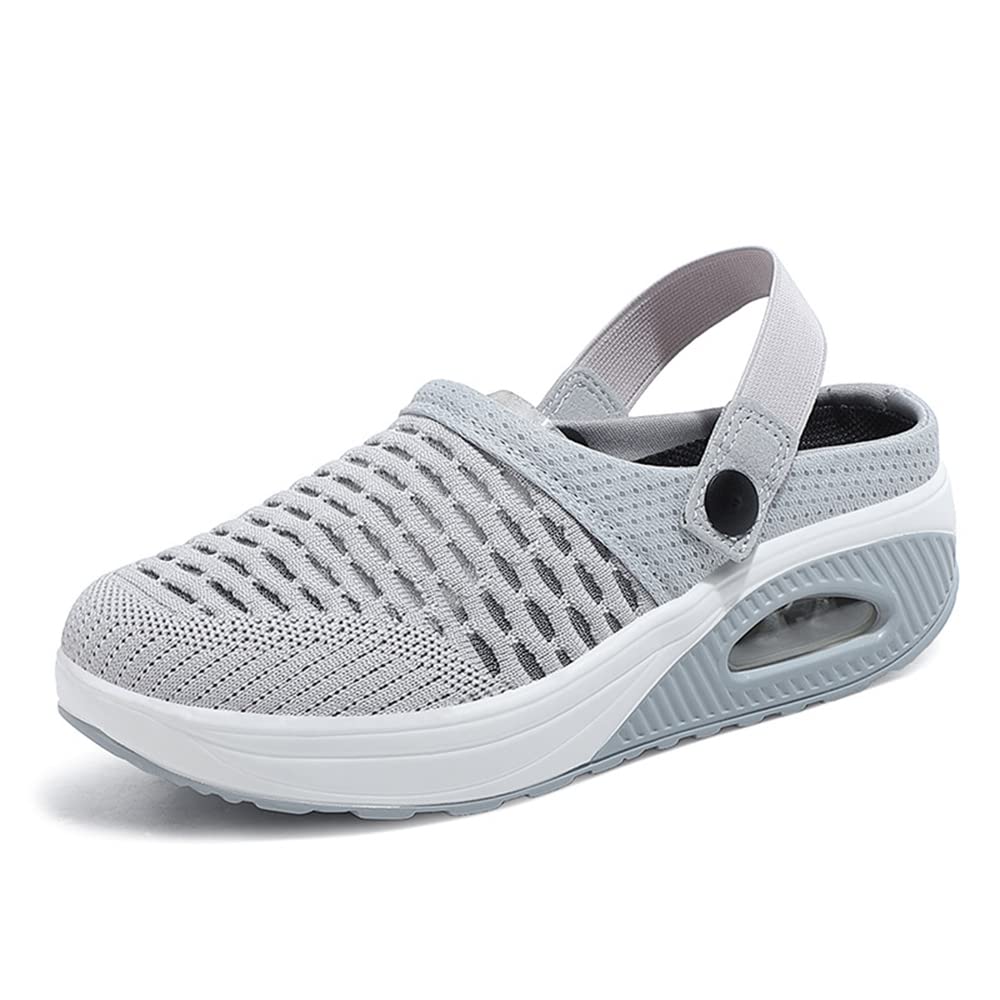 Lightweight Women Sandals Shoes Fashion Washable Slingback Orthopedic Slide  Sport Sandals Air Cushion Slip-on Walking Shoes