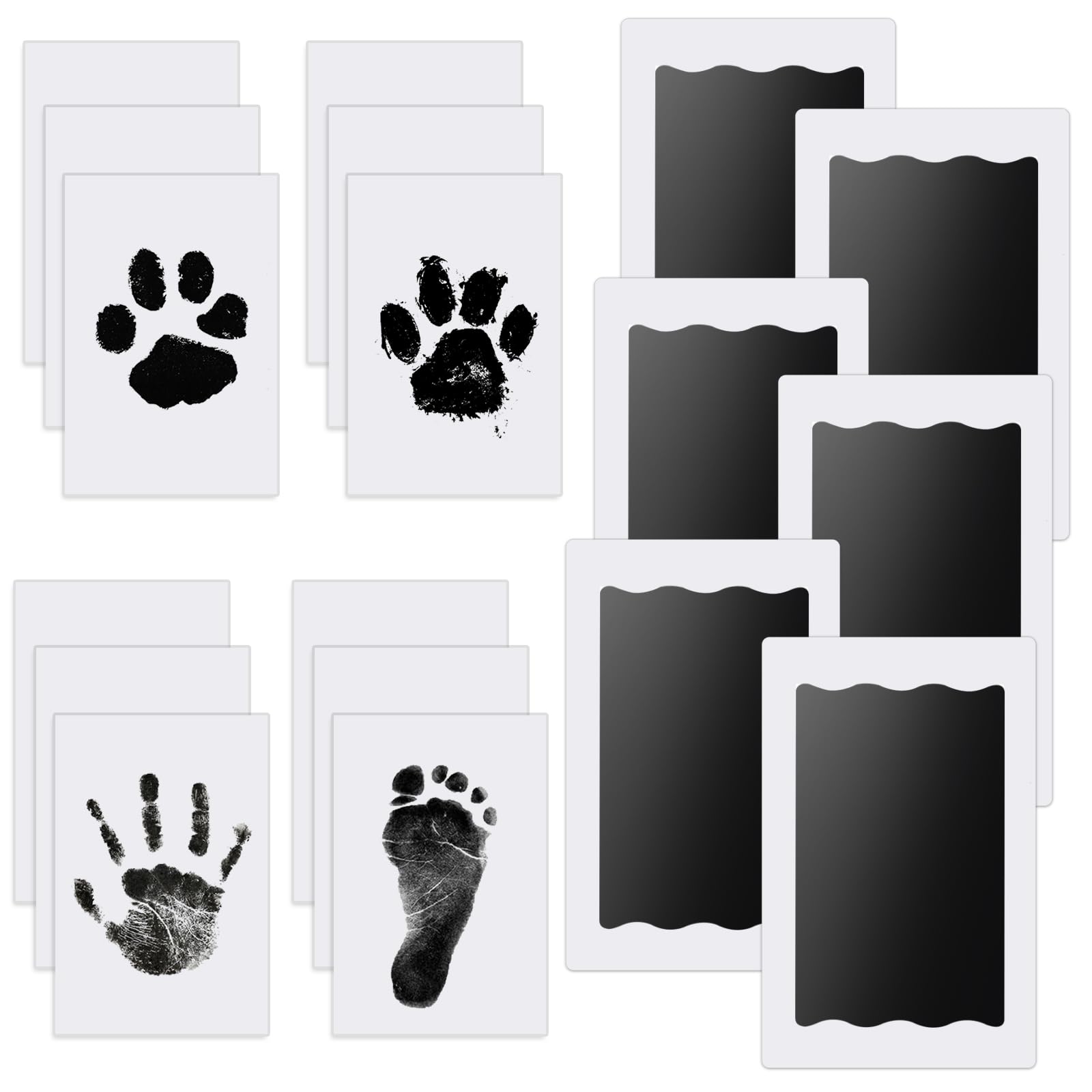 Inkless paw print on sale pad