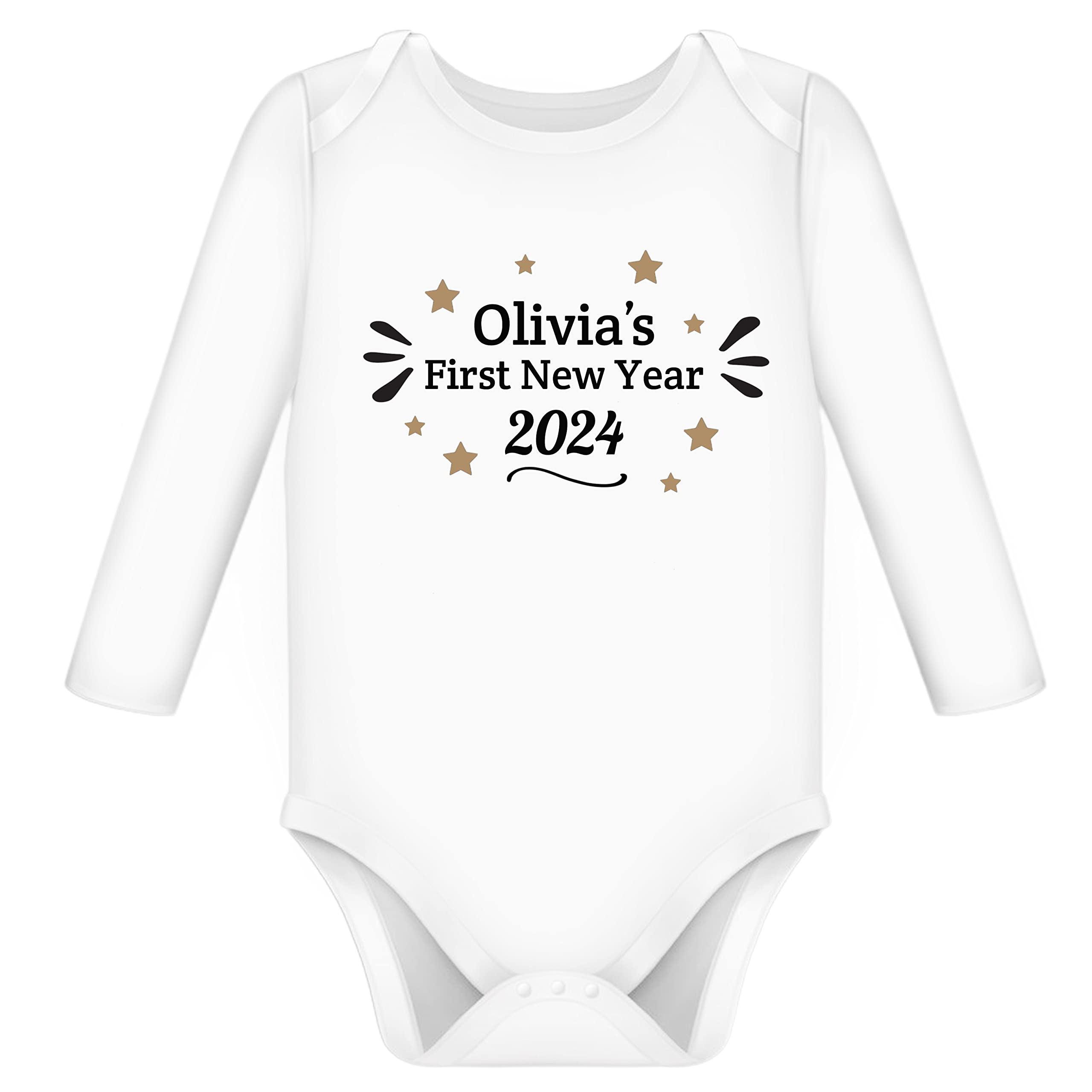 Baby's first new year 2024 onesie