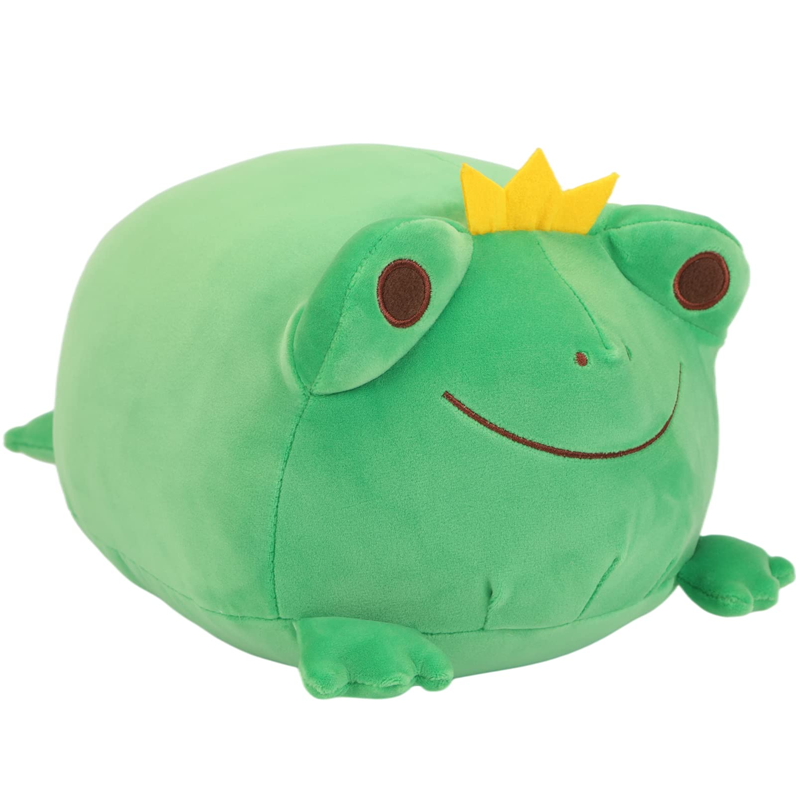 JUNERAIN Giant Frog Plush Soft Pillow Adorable Plush Frog Stuffed Animal  Cute Plushies Birthday for Kids