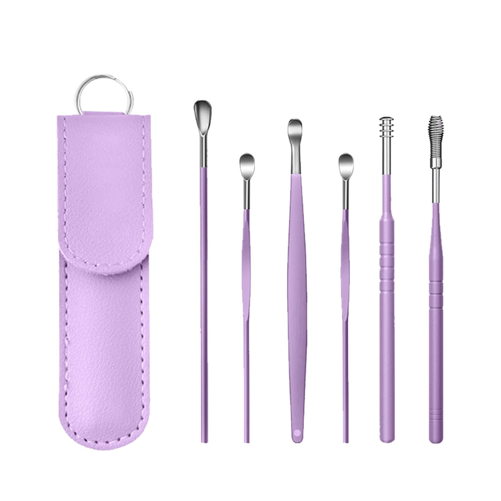 6pcs Drain Clog Remover Tool Set For Removing Hair And Other