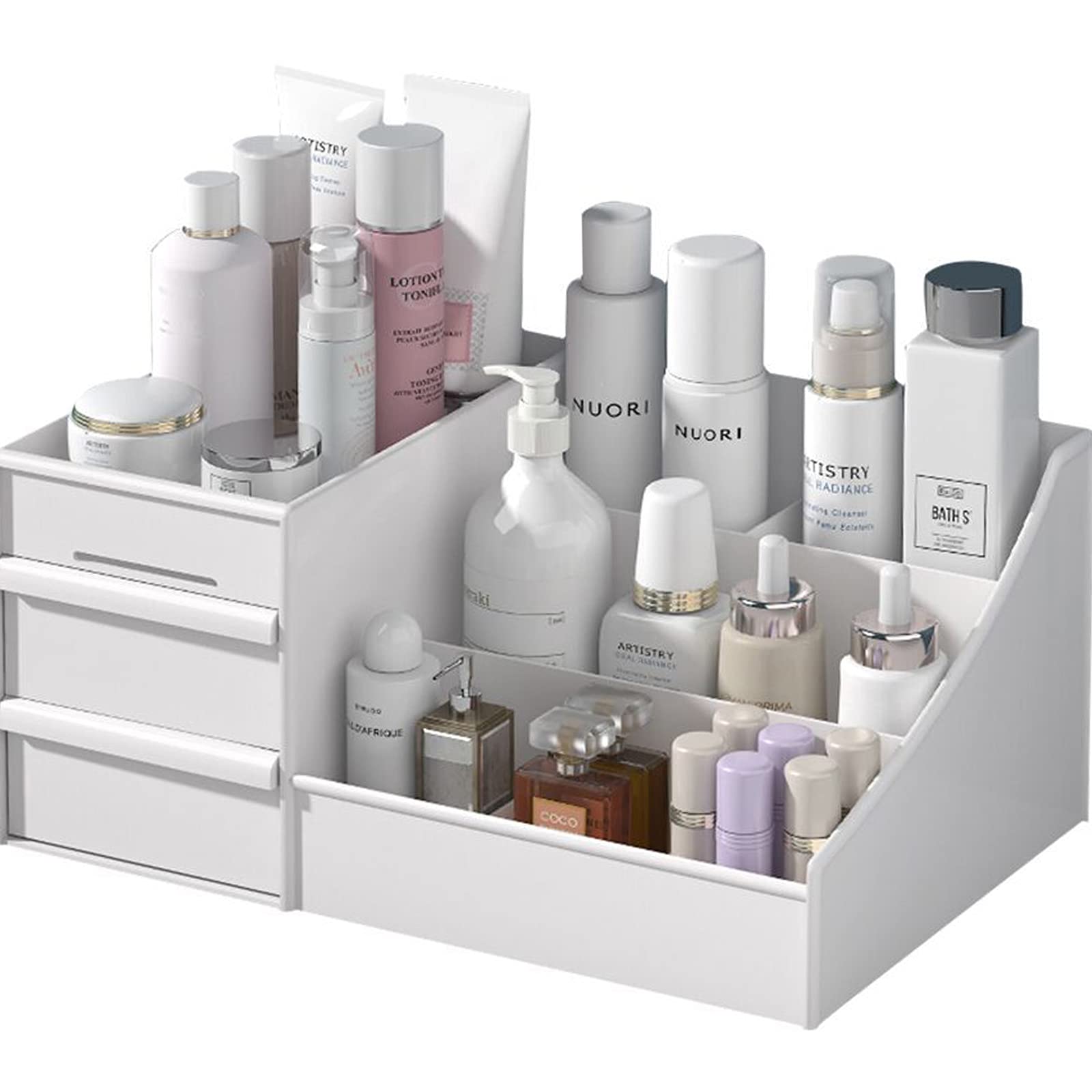 Makeup Organiser Drawers Cosmetic Skincare Storage Box Desktop Stationery  Holder