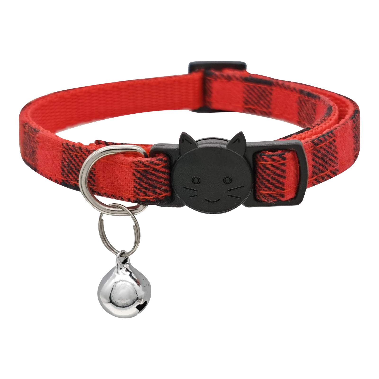 Red cat collar cheap with bell