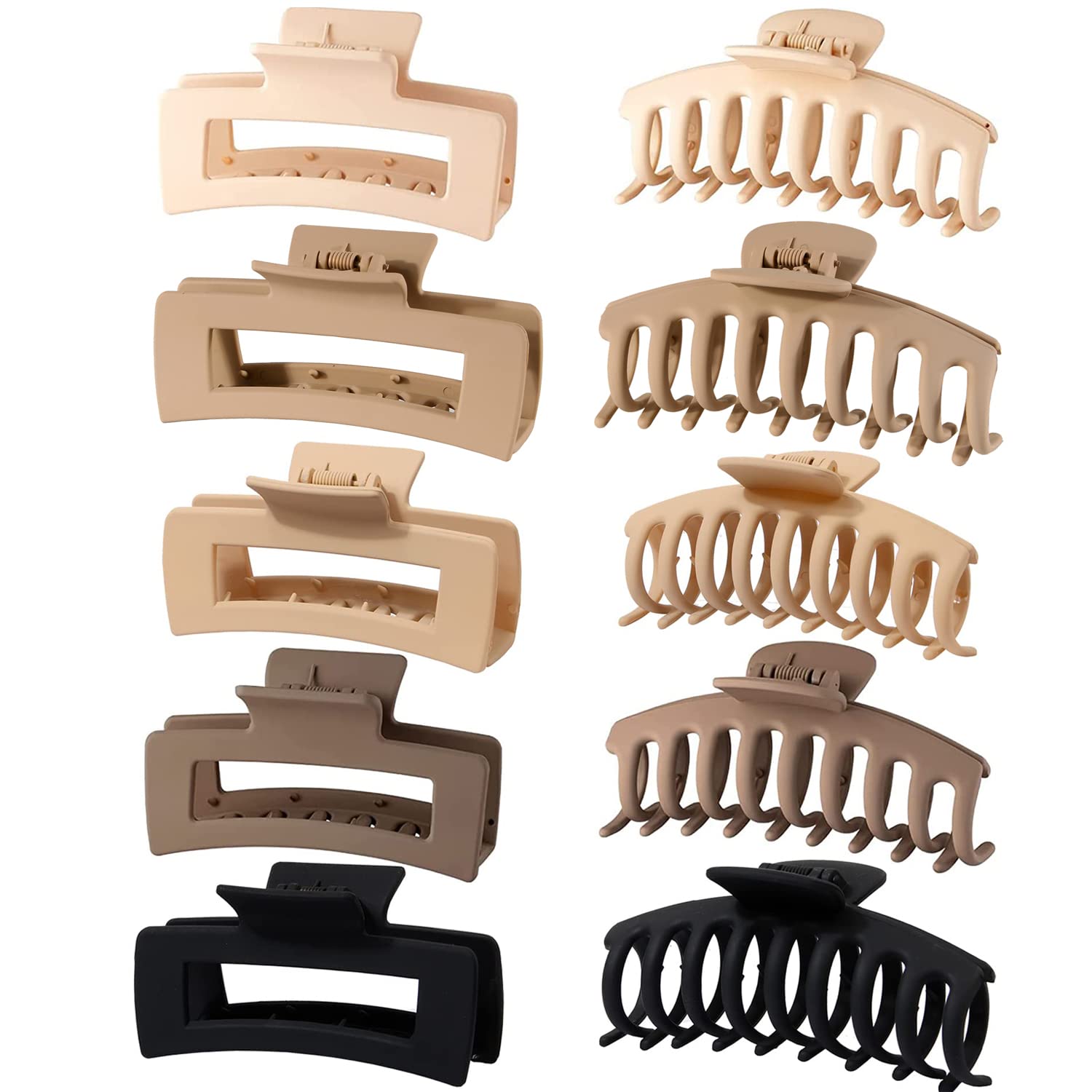 10 Pack 4.4 Large Hair Clips,Claw Clips,Hair Clips for Women