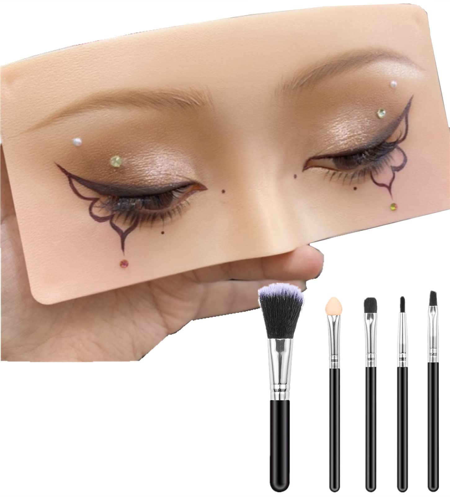  The Perfect Aid to Practicing Makeup - Lash Mannequin Head, Mannequin  Head for Makeup Practice, Face Eyes Makeup Mannequin Silicone False  Cosmetologist for Makeup Practice Training : Beauty & Personal Care