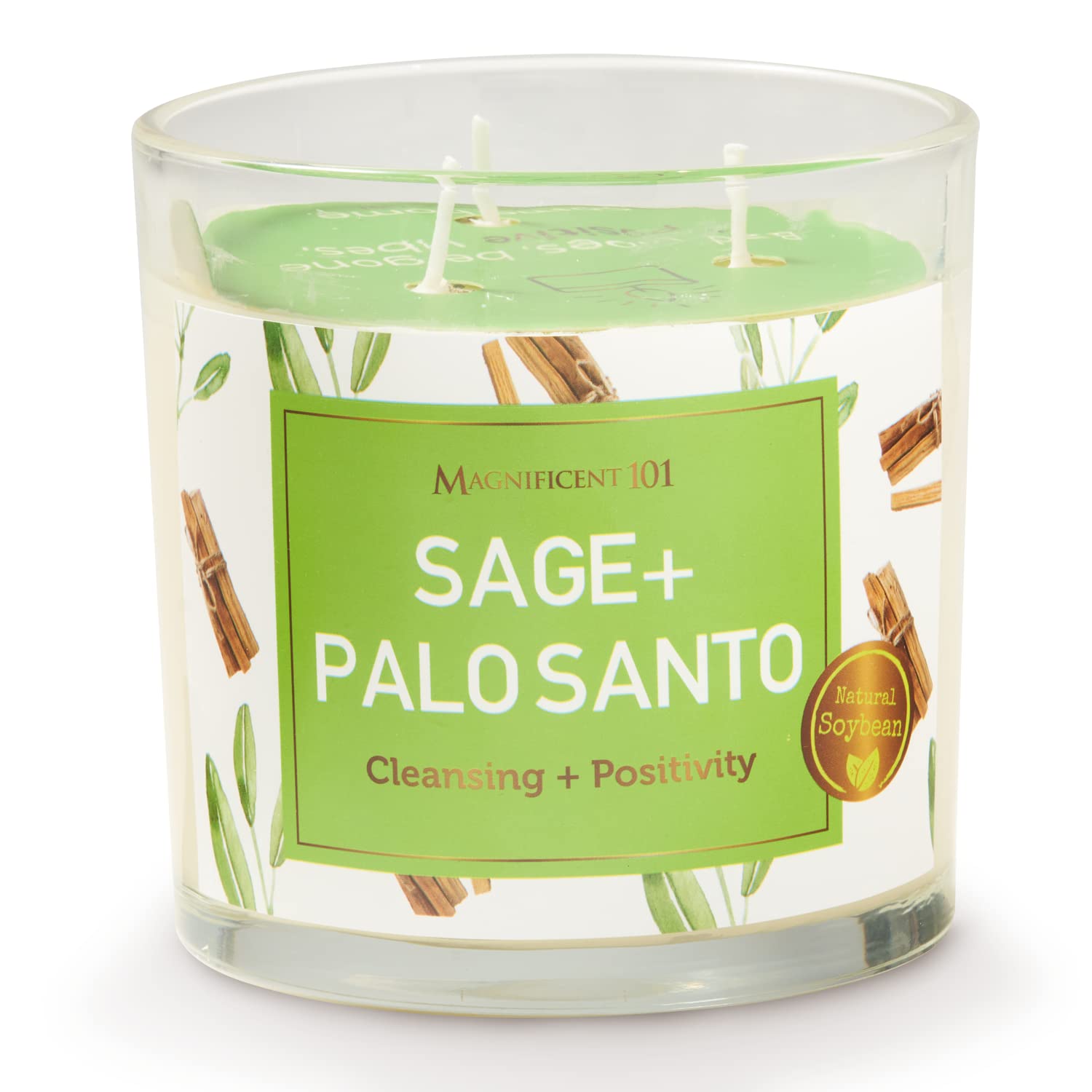 Palo Santo Pure & Natural Soy Candle (100% Natural) For Purification &  Meditation