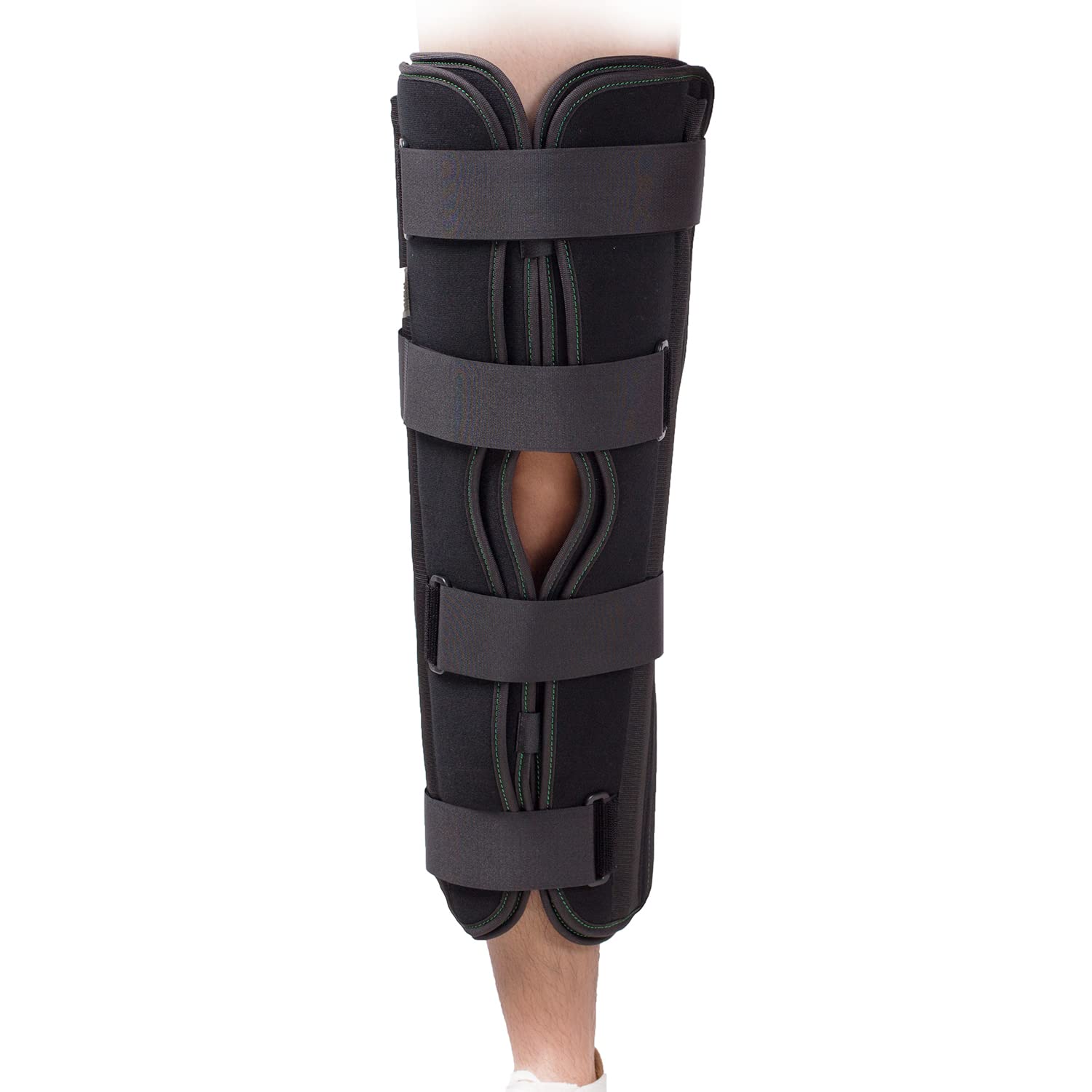 Buy ORTONYX Tri-Panel Knee Immobilizer Full Leg Brace - Breathable