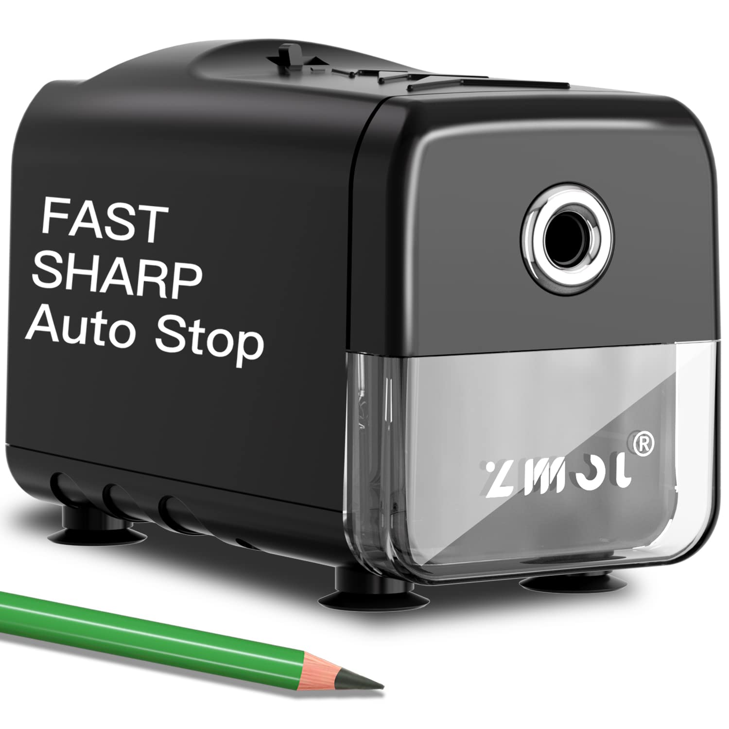 Electric Pencil Sharpener, Auto Stop Pencil Sharpener for Colored Pencils,  Sharp