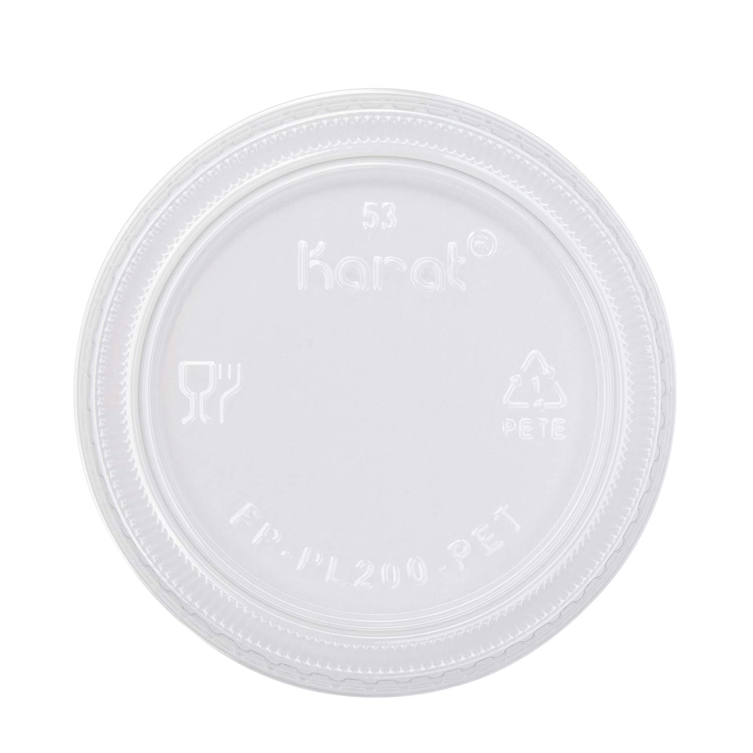 Karat - 2oz PP Portion Cups Clear - FP-P200-PP - case of 2500