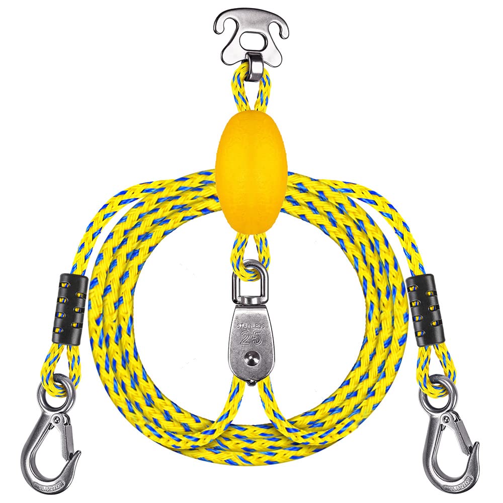 SELEWARE Heavy Duty Boat Tow Harness for Tubing, Boat Tow Rope