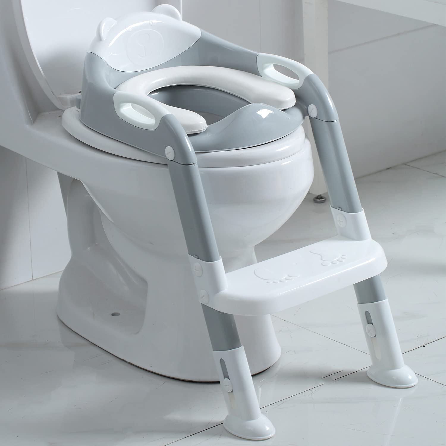 Potty chair discount with ladder