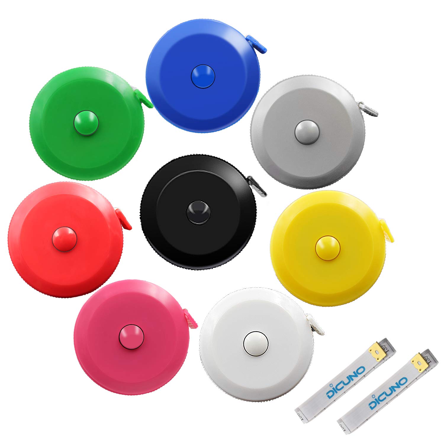 Retractable Soft TAPE Measure 1.5m 60 inch Sewing Tailor Body