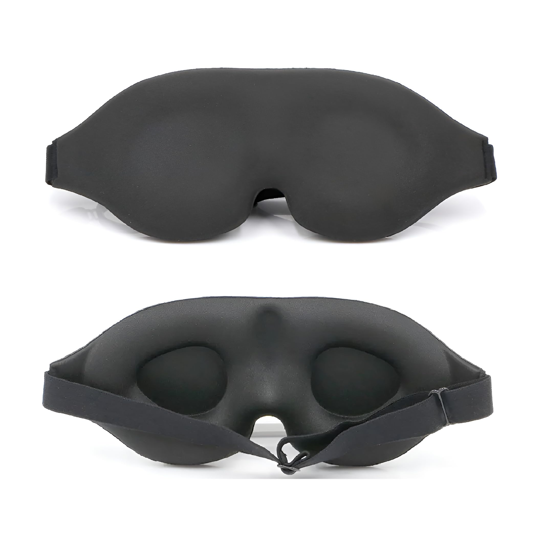 100% Silk Plush Padded Eye Mask For Blocking Light, Travel