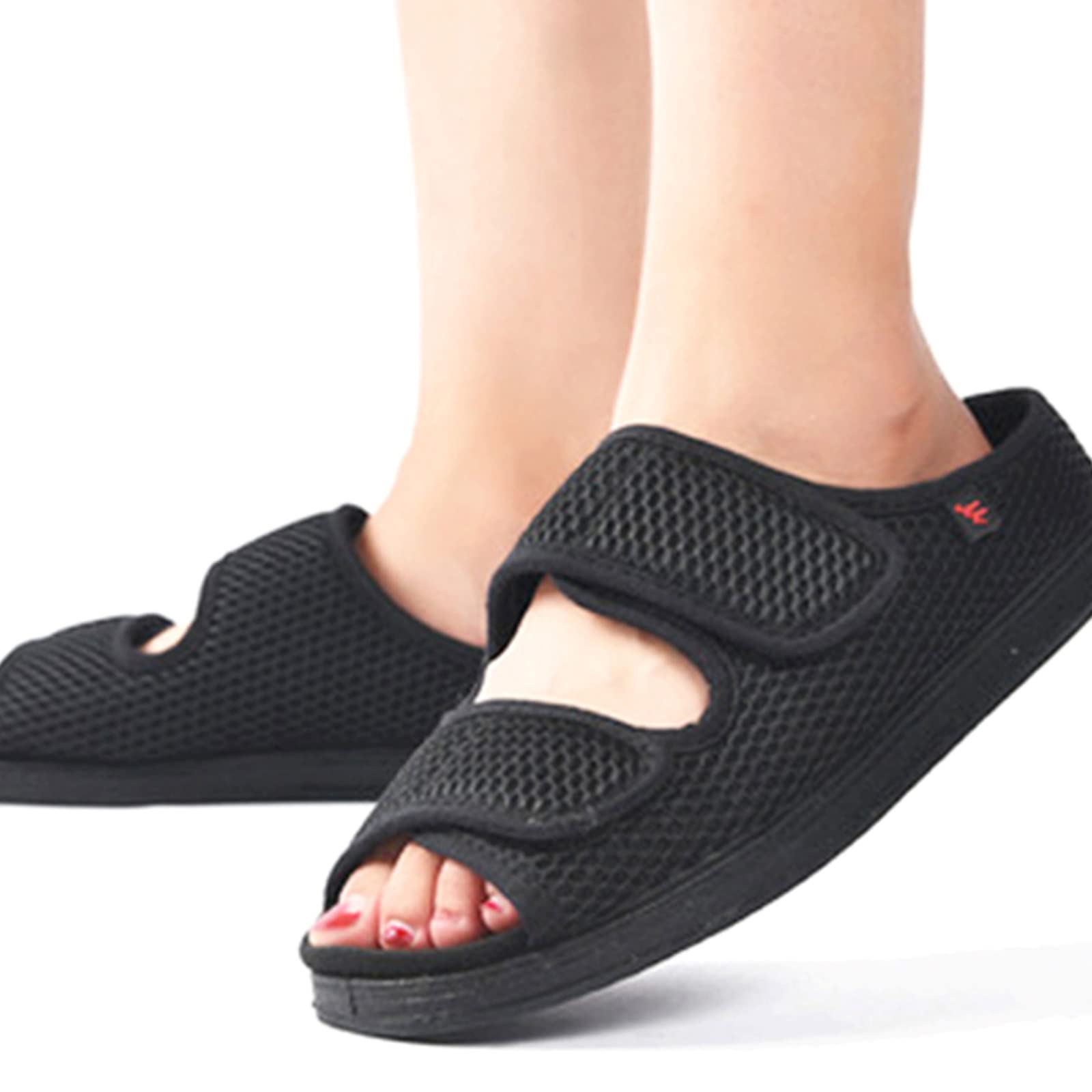 Womens wide store width house shoes