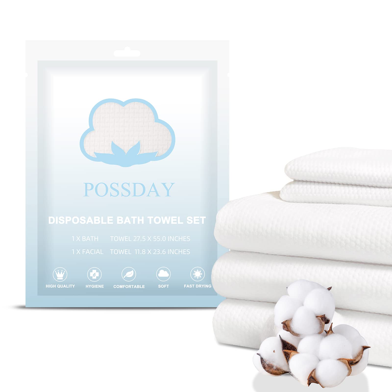 Disposable towels for discount showers