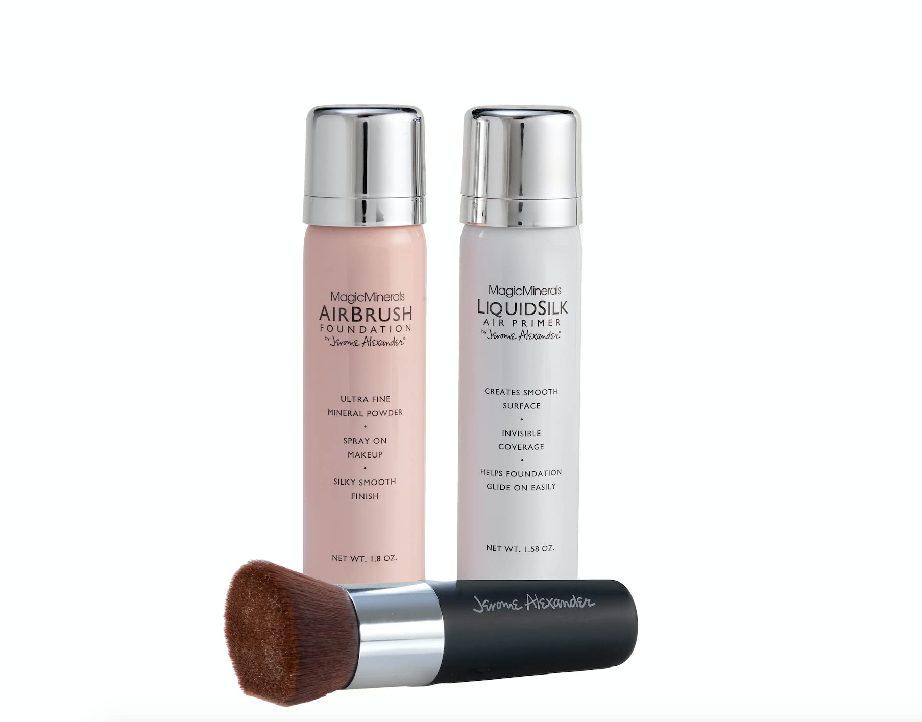 Alternatives comparable to MagicMinerals AirBrush Foundation by Jerome  Alexander
