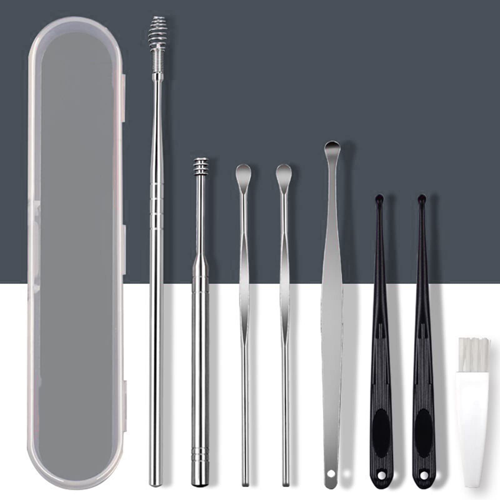 8pcs Ear Pick Cleaning Set Health Care Tool Ear Wax Remover