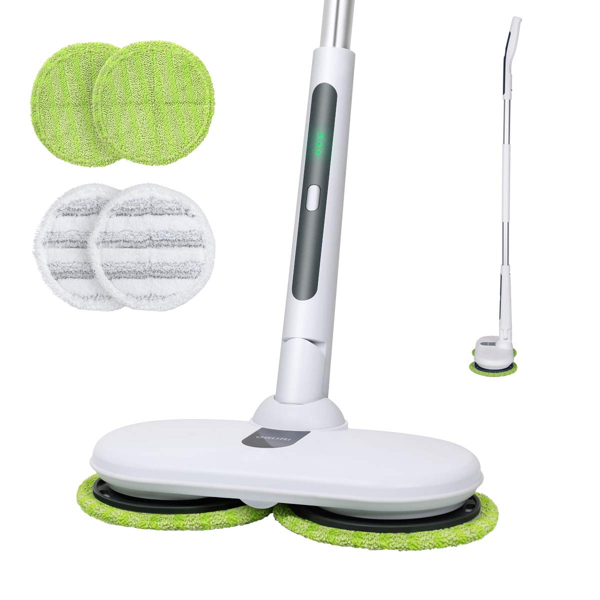 Electric Rechargeable Cordless Powered Floor Cleaner Scrubber Polisher Mop  UK