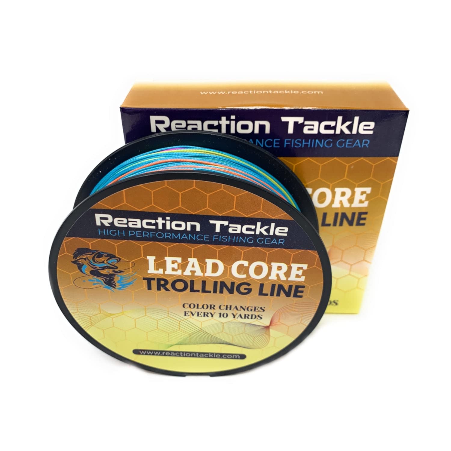 Reaction Tackle Braided Fishing Line - Pro Grade Power Performance