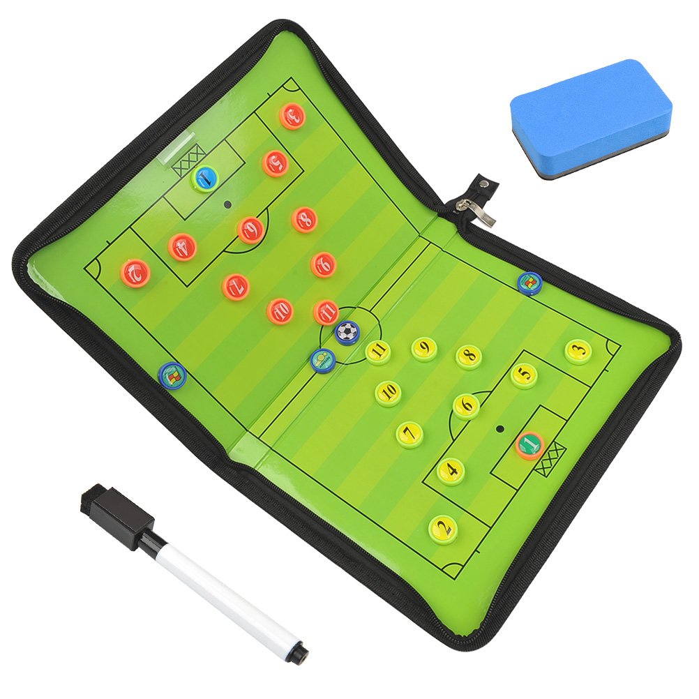 Torlam Magnetic Soccer Coaching Board Dry Erase Soccer Tactics