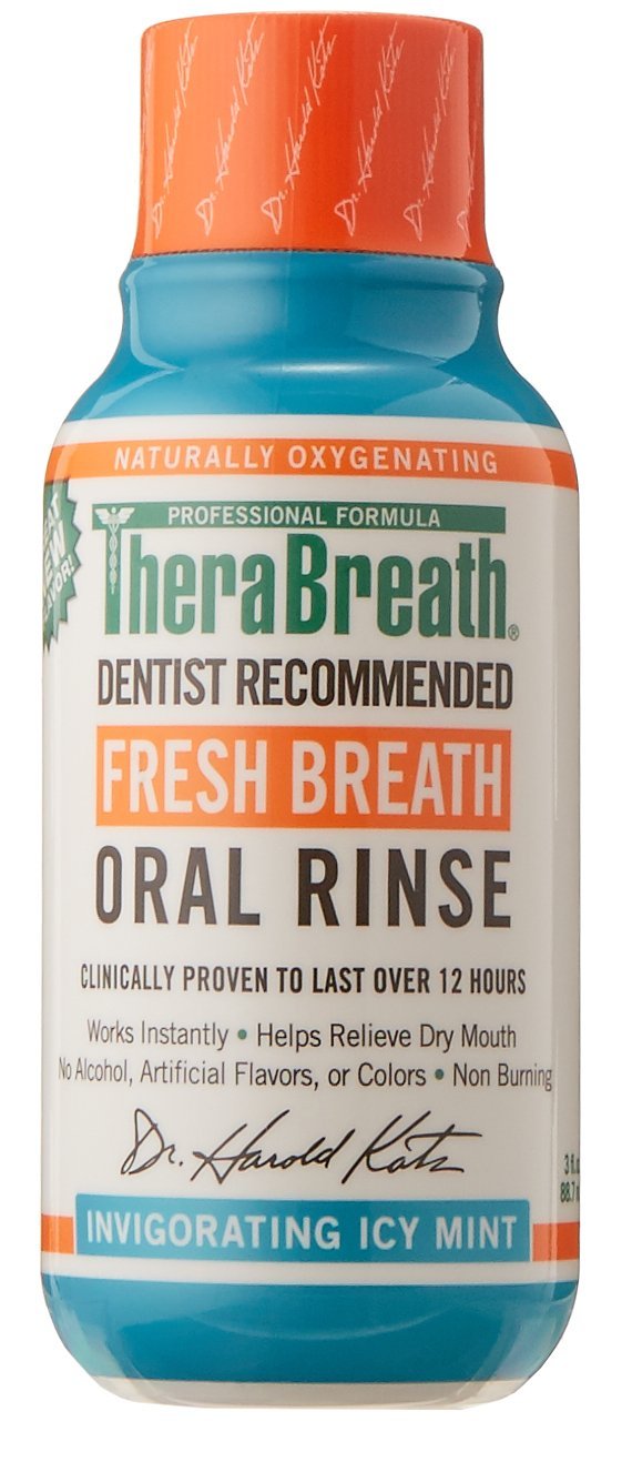 TheBreathCo Icy Mint Oral Rinse