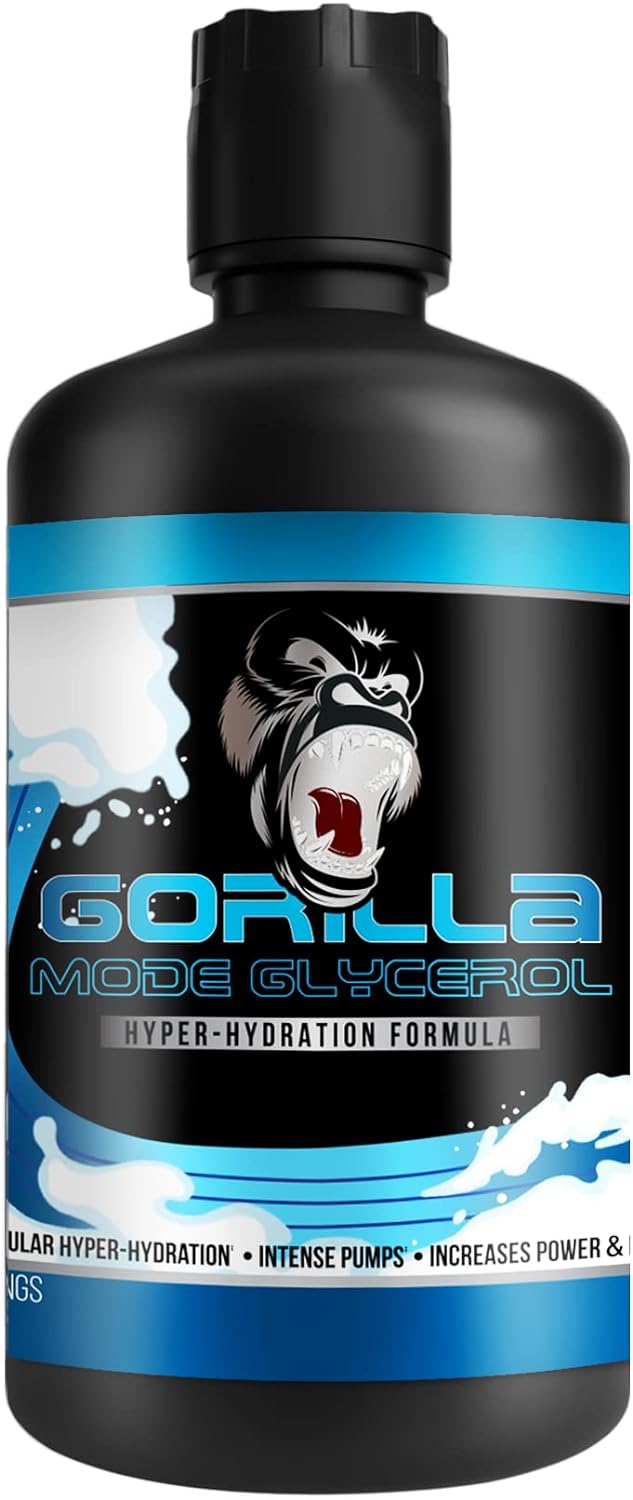 Gorilla Mind Hydroprime® Glycerol Pre-Workout - Hydrating Pre-Workout  Formula for Intense Pumps · Intramuscular Hyper-Hydration · Increased Power  