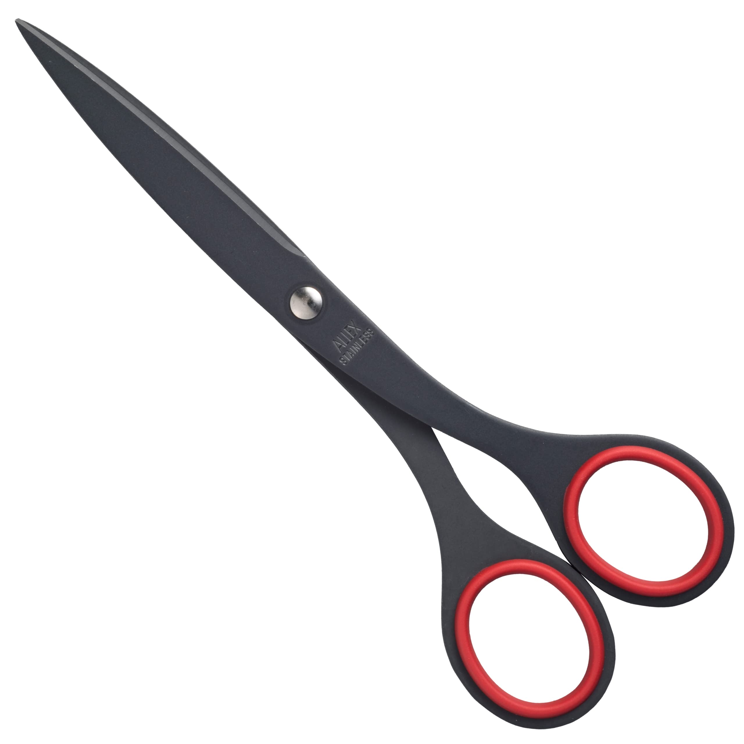 ALLEX Mini Black Scissors for Office 3.9 [Non-Stick], All Purpose Slim &  Thin Low Profile Scissors, Made in JAPAN, All Metal Sharp Japanese  Stainless Steel Blade with Non-Slip Soft Ring, Black 