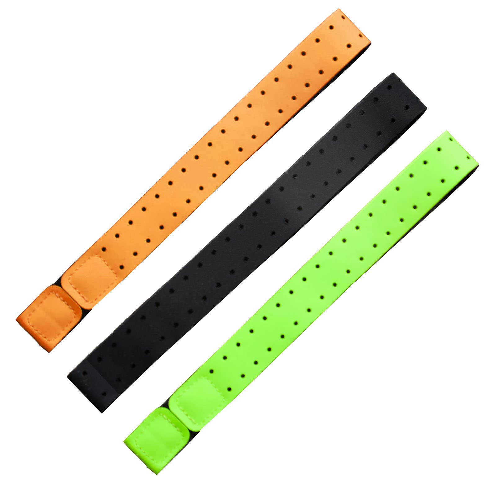 3Pcs Replacement Heart Rate Monitor Armband Straps Compatible with