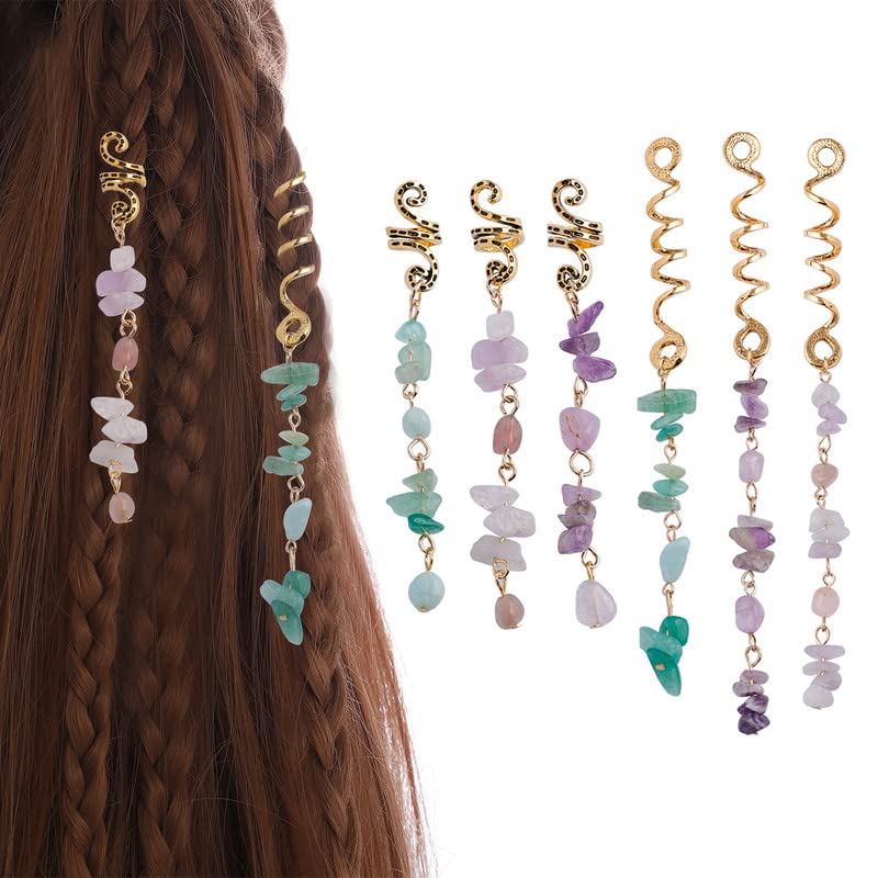 18Pcs Hair Accessories Loc Hair Jewelry for Women Braids