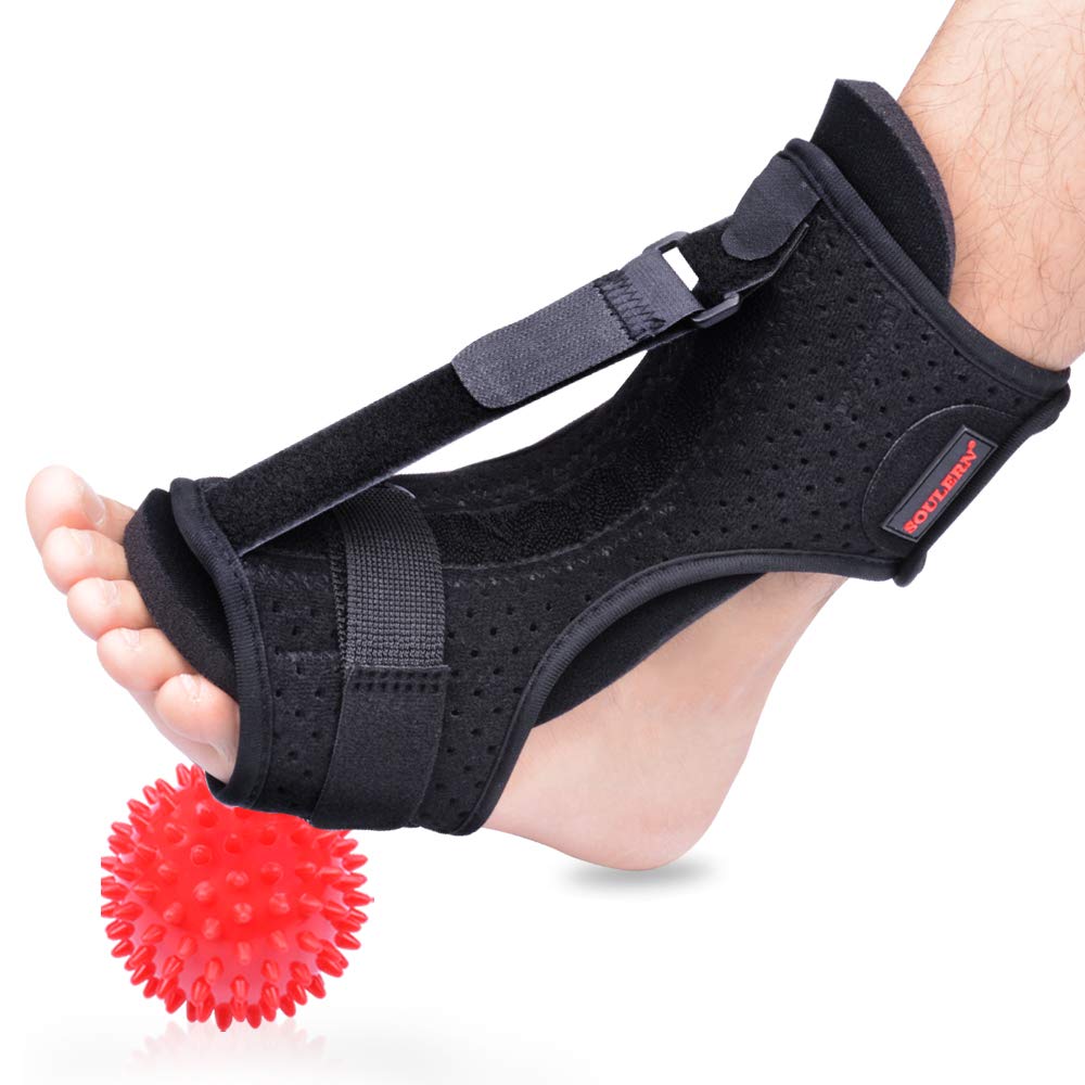 .com: Plantar Fasciitis Night Splint Foot Drop Orthotic Brace for  Sleep Support- Adjustable Dorsal Night Splint for Effective Relief from  Plantar Fasciitis Pain, Heel, Arch Foot Pain Fits Right or Left Foot 