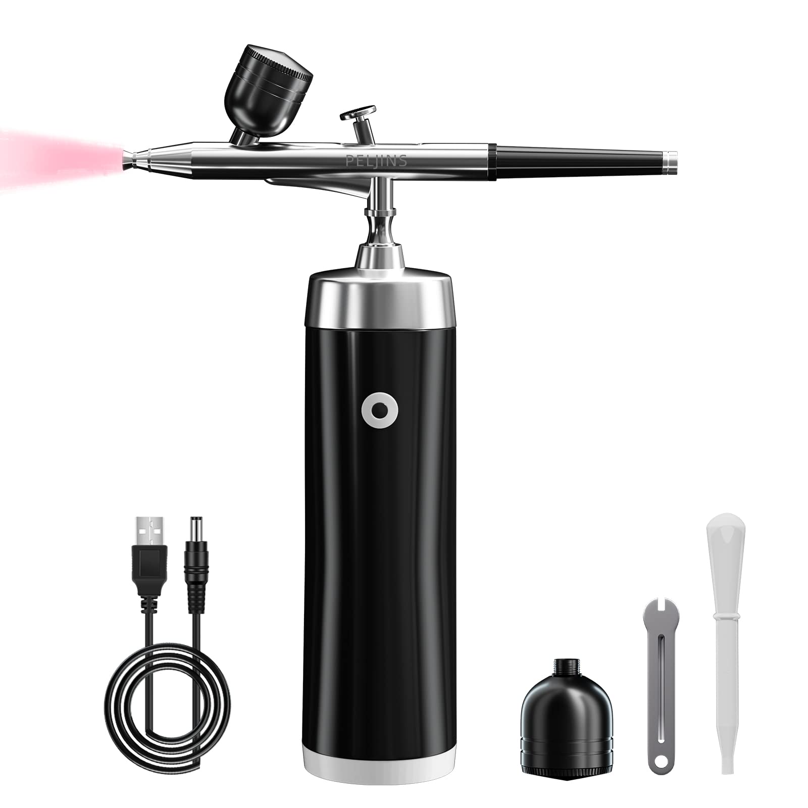 Wireless Mini Cordless Airbrush Barber Kit With Trigger Gun Professional  Grade Ani Black Spray Gun For Makeup And Machine System From Tonethiny,  $60.68